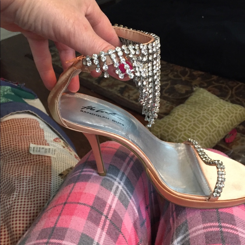 “The Look” by Randolph Duke rhinestone heels
